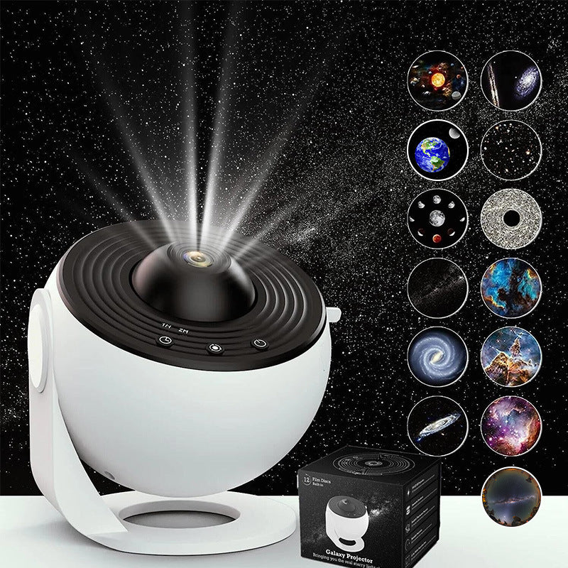 Starry Night Projection Lamp with Multiple Films