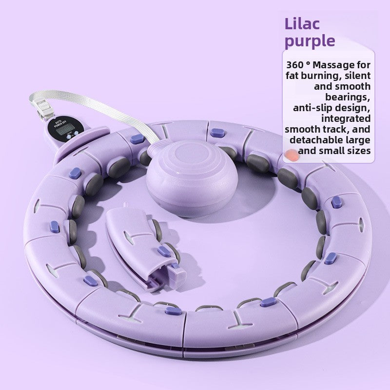 Magnetic beauty waist hula hoop