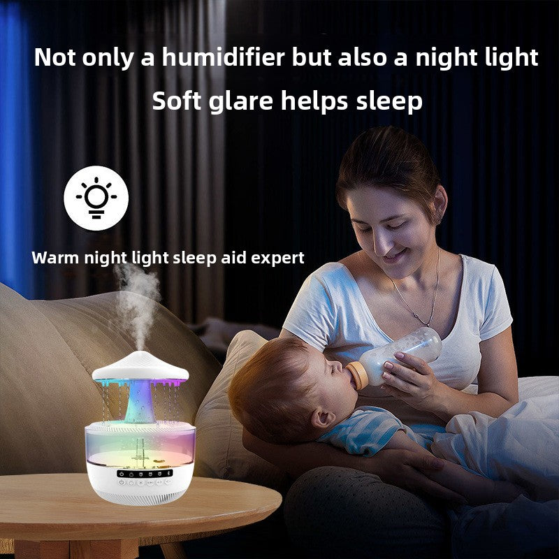 Bluetooth Speaker Aromatherapy Diffuser with Colorful Lights