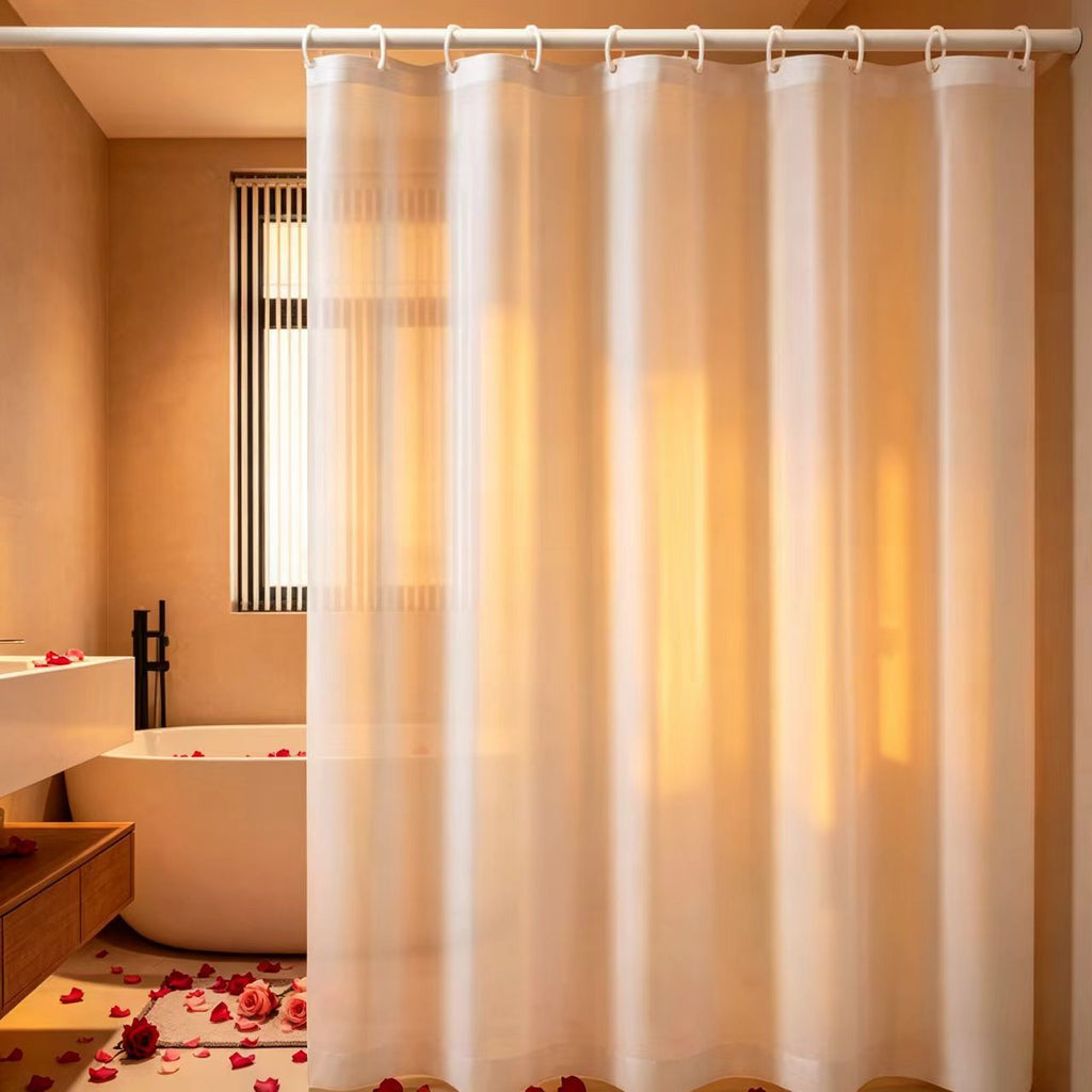 PEVA Shower Curtain Waterproof Bathroom Partition