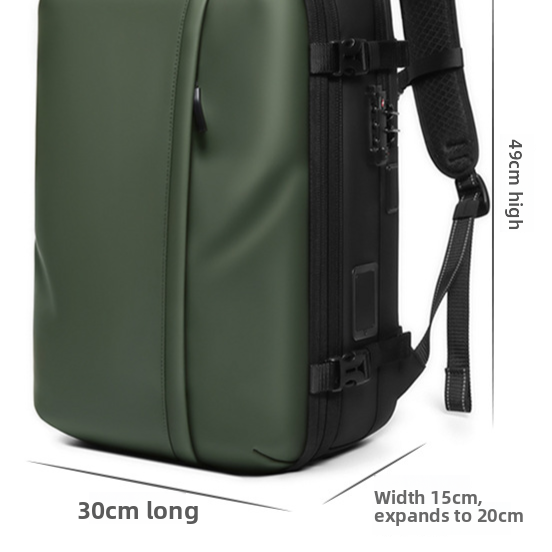 Dual-shoulder bag - Men's high-end, large-capacity version