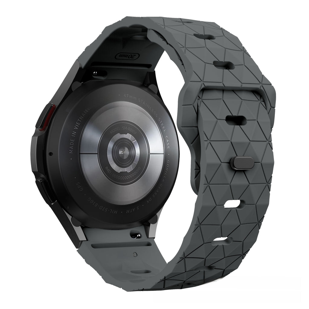 football pattern Two-tone strap