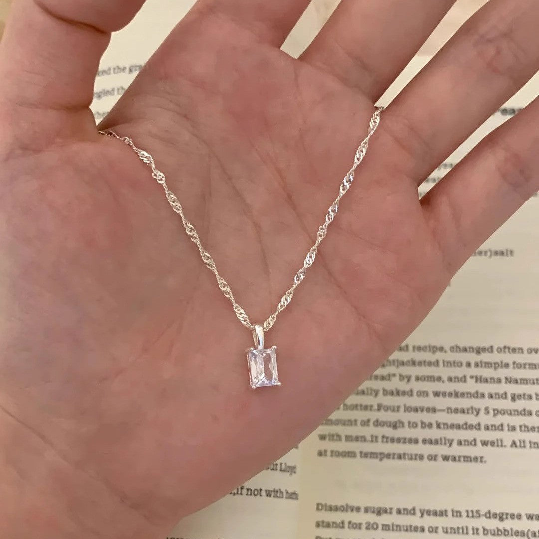Niche Design Titanium Steel Necklace