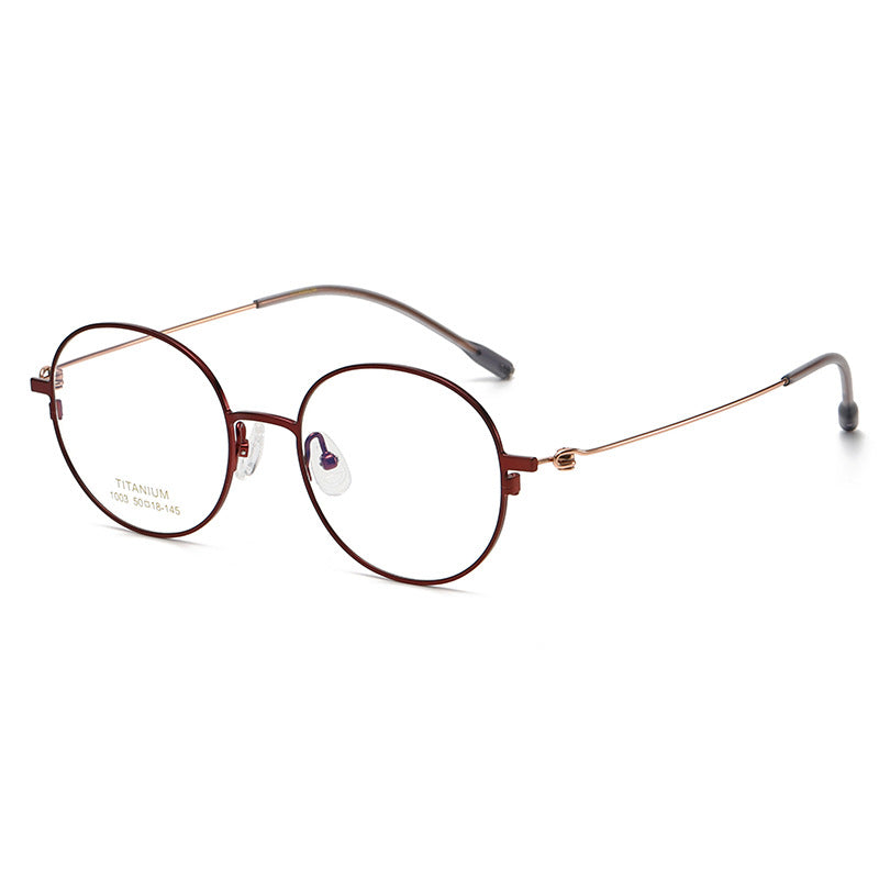 Ultra-light retro eyeglass frame