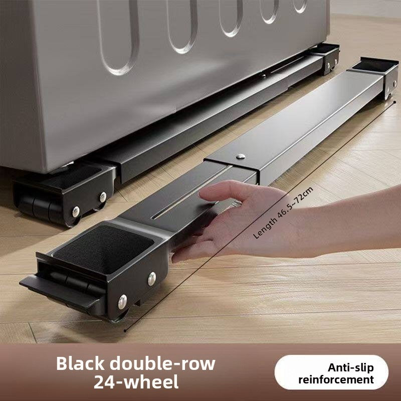 Movable Anti-Slip Appliance Base with Rollers
