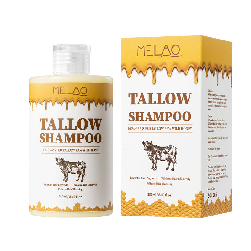 Beef Tallow Shampoo for Moisturizing and Frizz Control