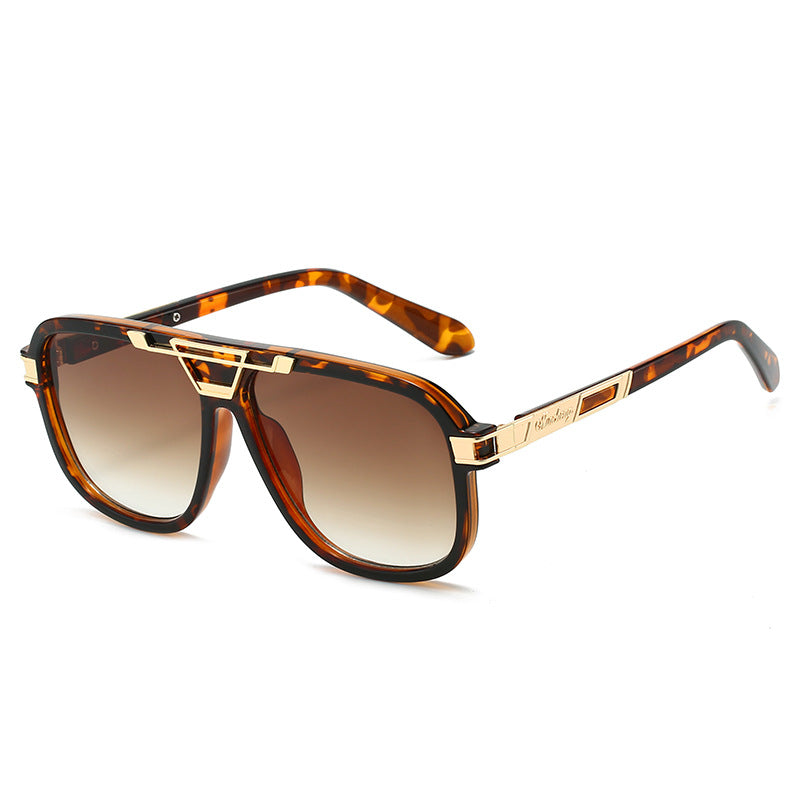 Fashion Double Beam Polarized UV400 Sunglasses