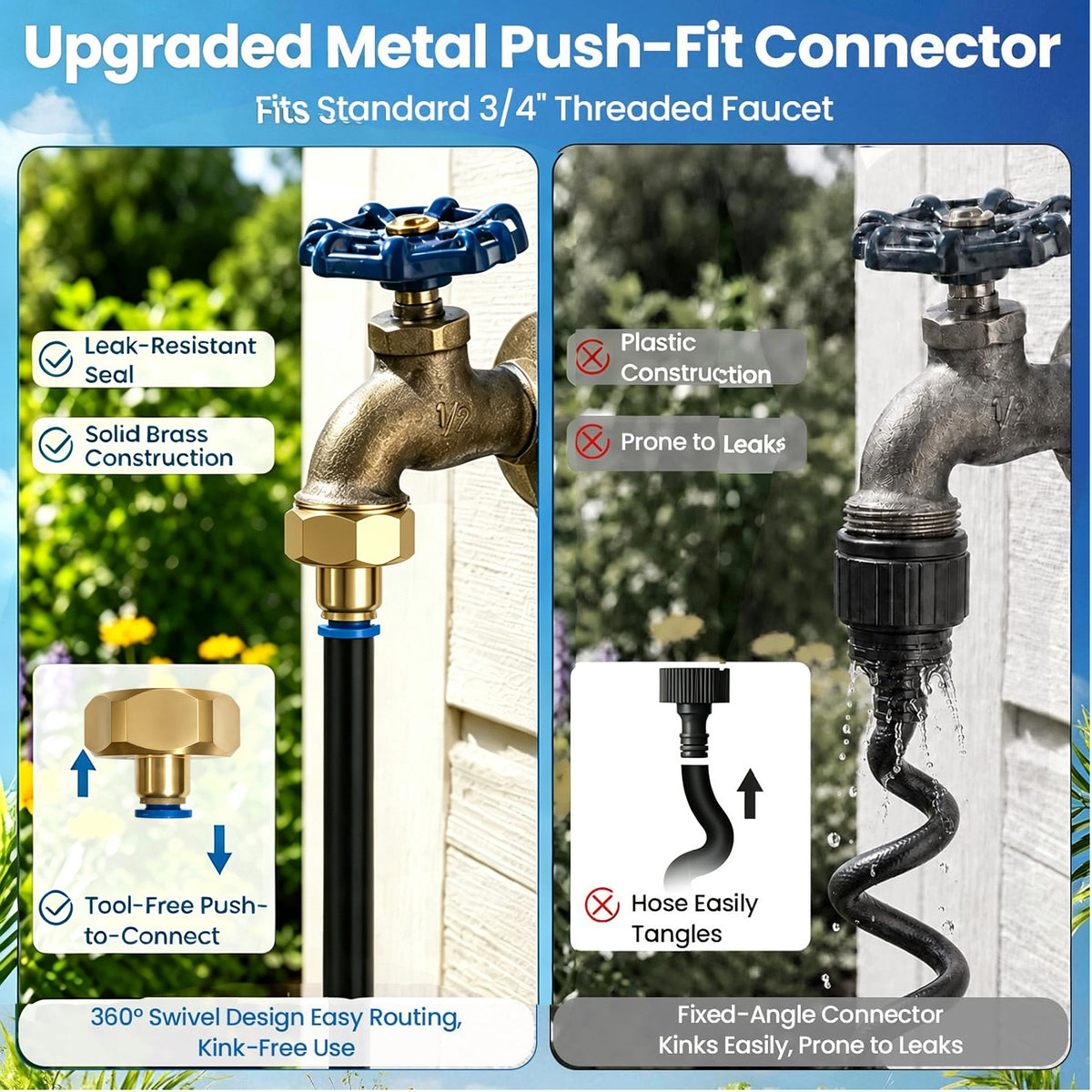 Adjustable Outdoor Mist Cooling Sprayer