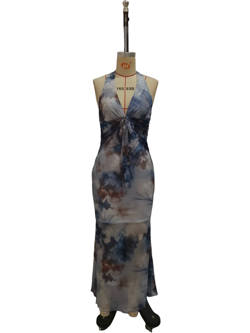 Floral V-Neck Sleeveless Dress
