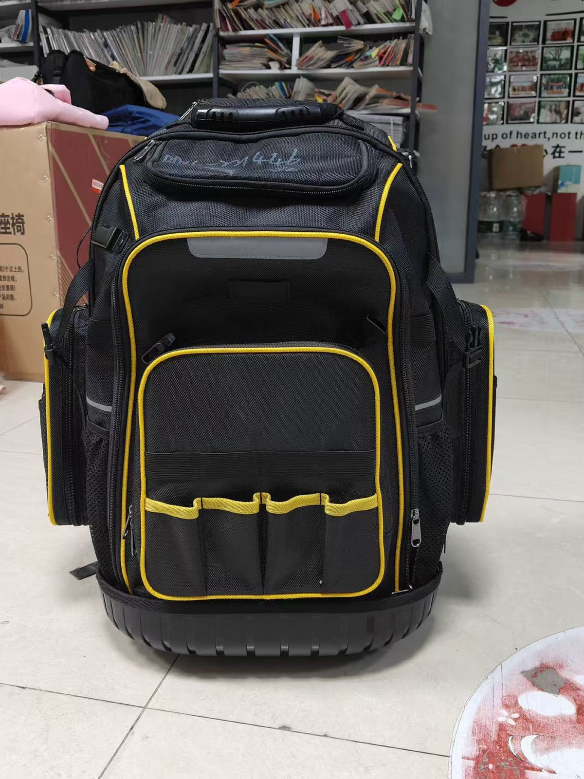 Heavy Duty Rolling Tool Backpack with Wheels