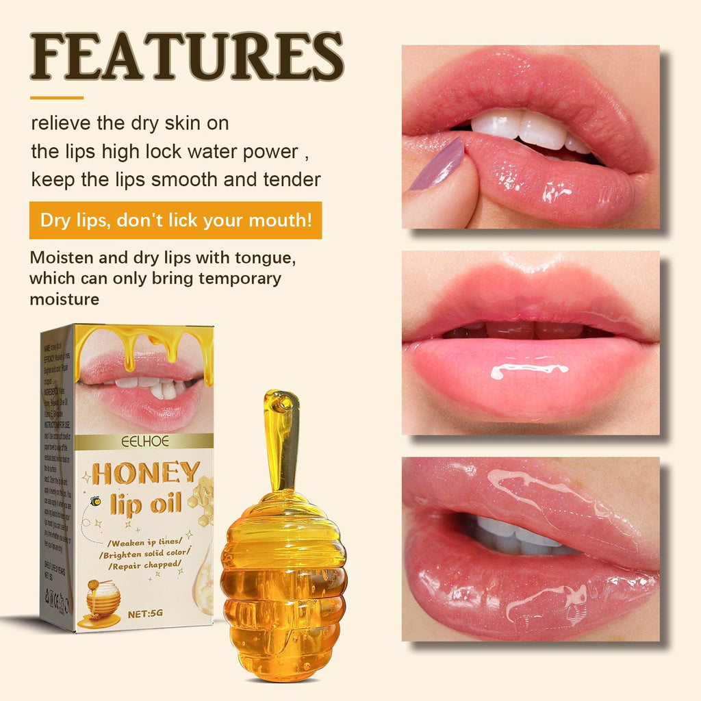 Eelhoe Honey Lip Oil Moisturizing Hydrating Care