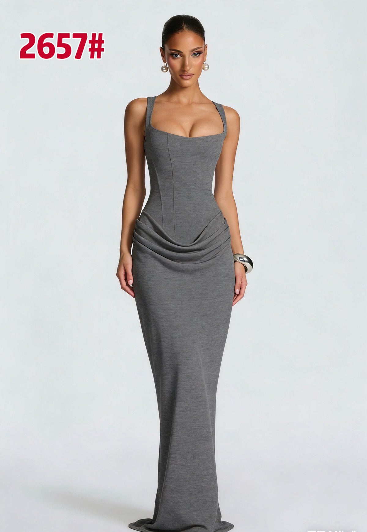 Womens Slim Fit Strap Bodycon Dress