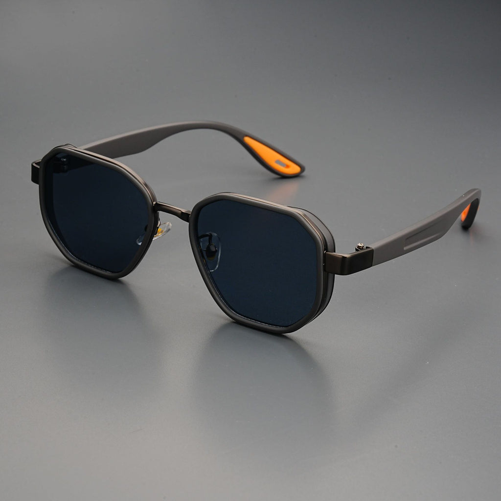 Retro Aviator Sunglasses TR90 Metal Frame