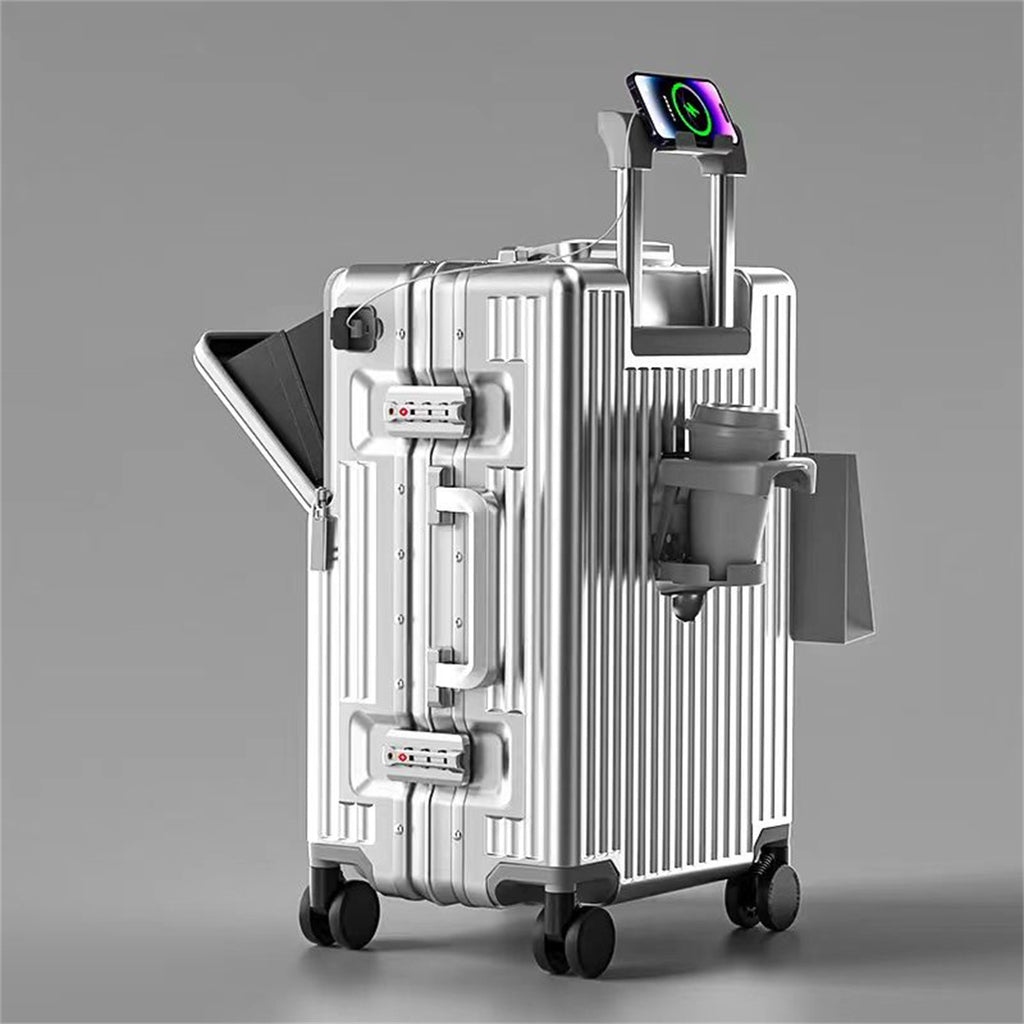 Multifunctional Front Open PC Suitcase