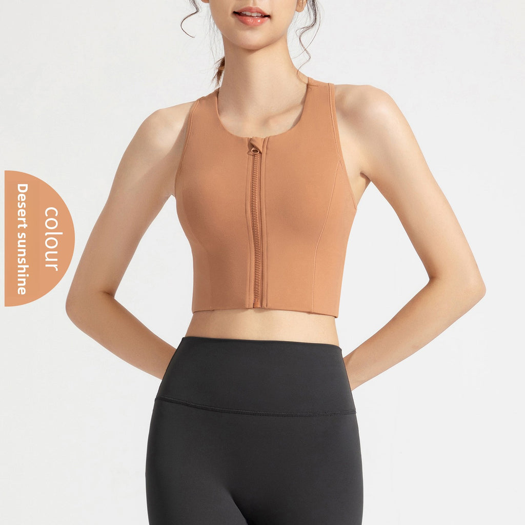 Antibacterial Sports Vest with Chest Support