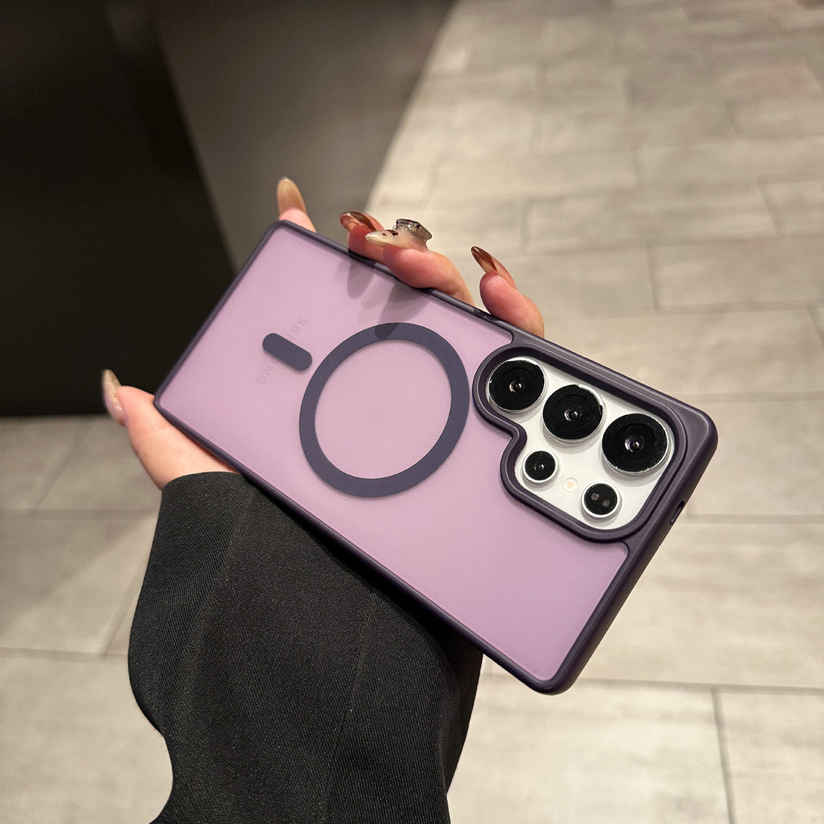 Samsung Phone Case Magnetic Matte Hard Case