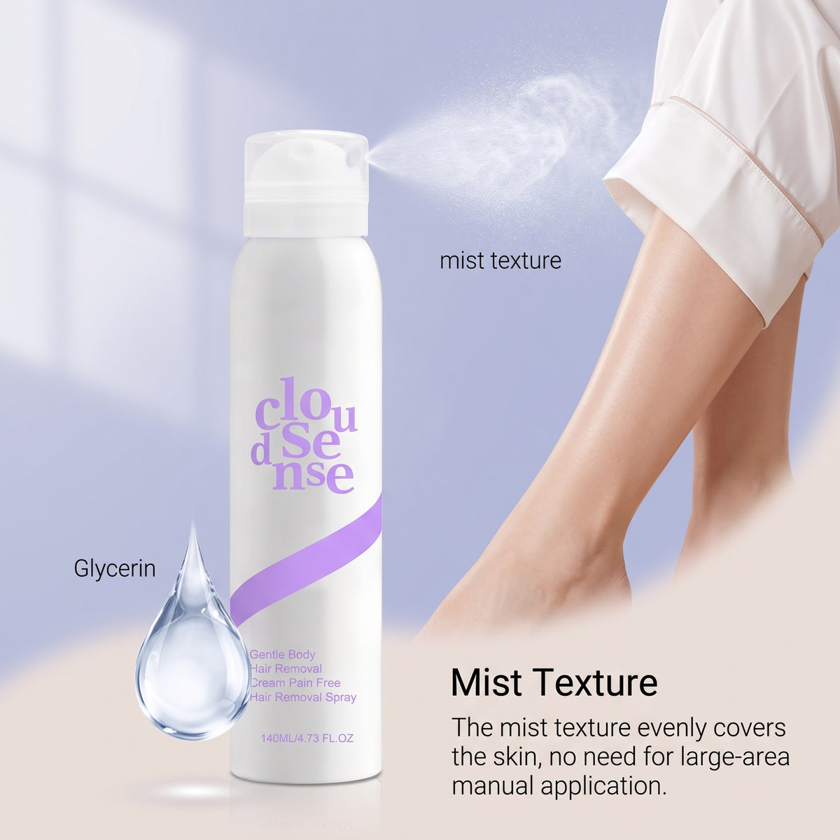 Gentle Hair Removal Spray