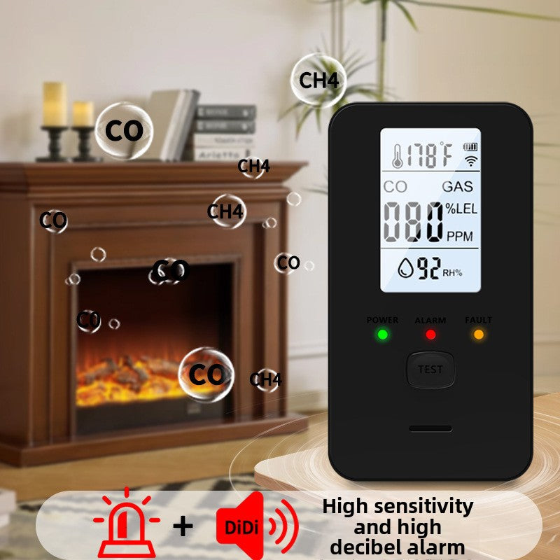 4-in-1 Gas Carbon Monoxide Smoke Detector