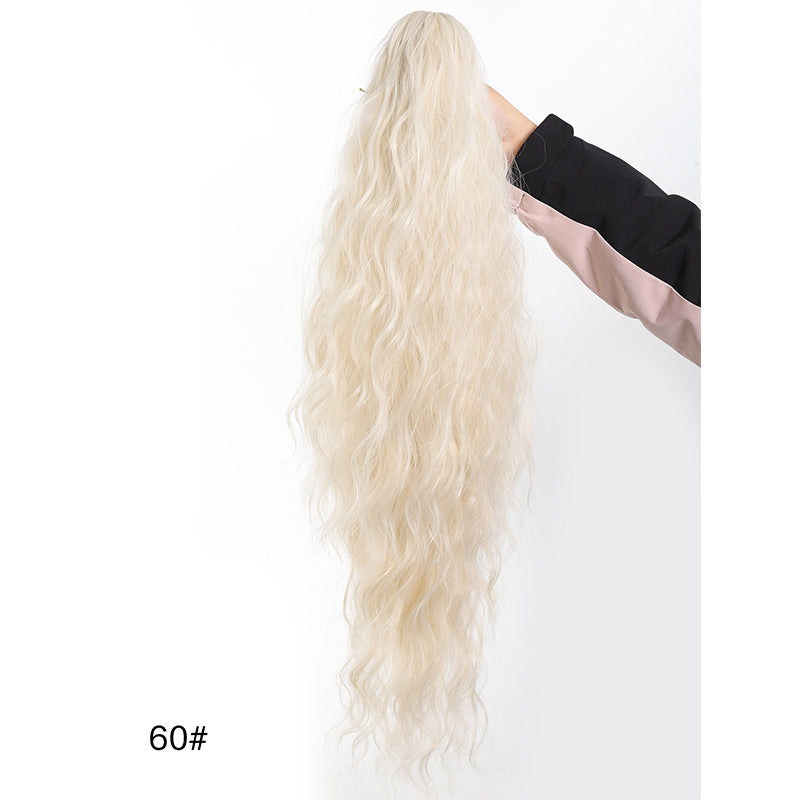 Synthetic Hair Ponytail with Claw Clip