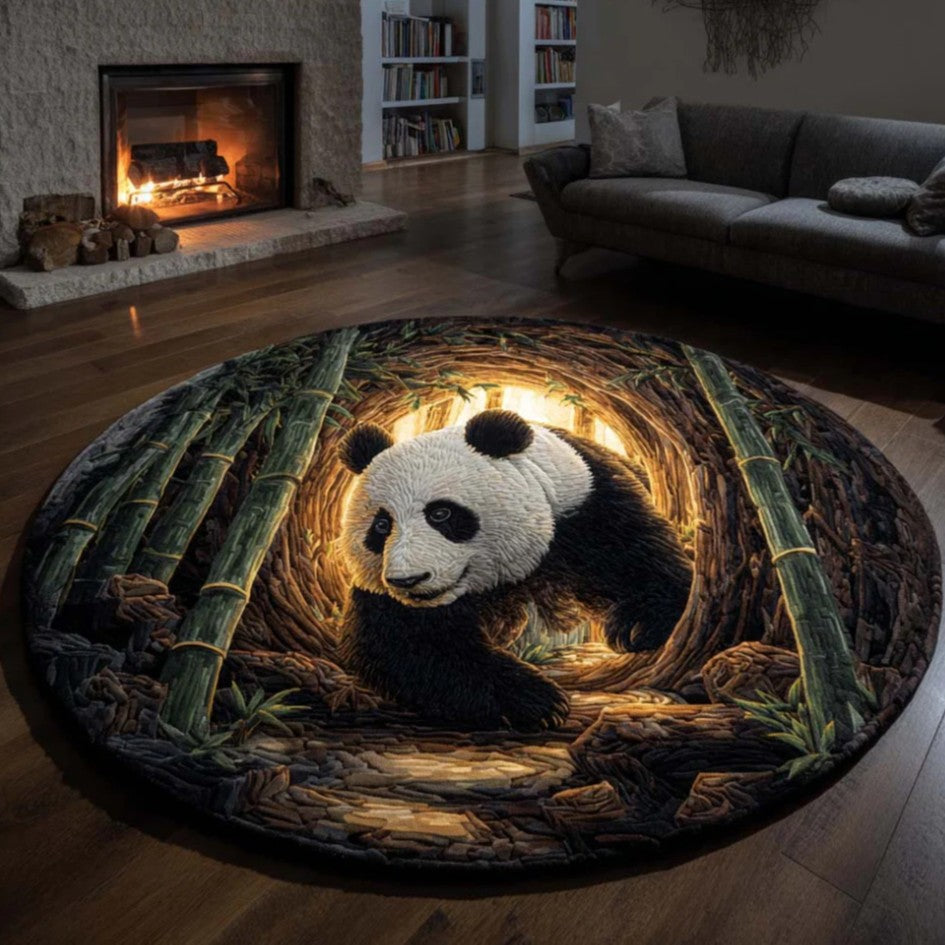 Three-dimensional vision carpet