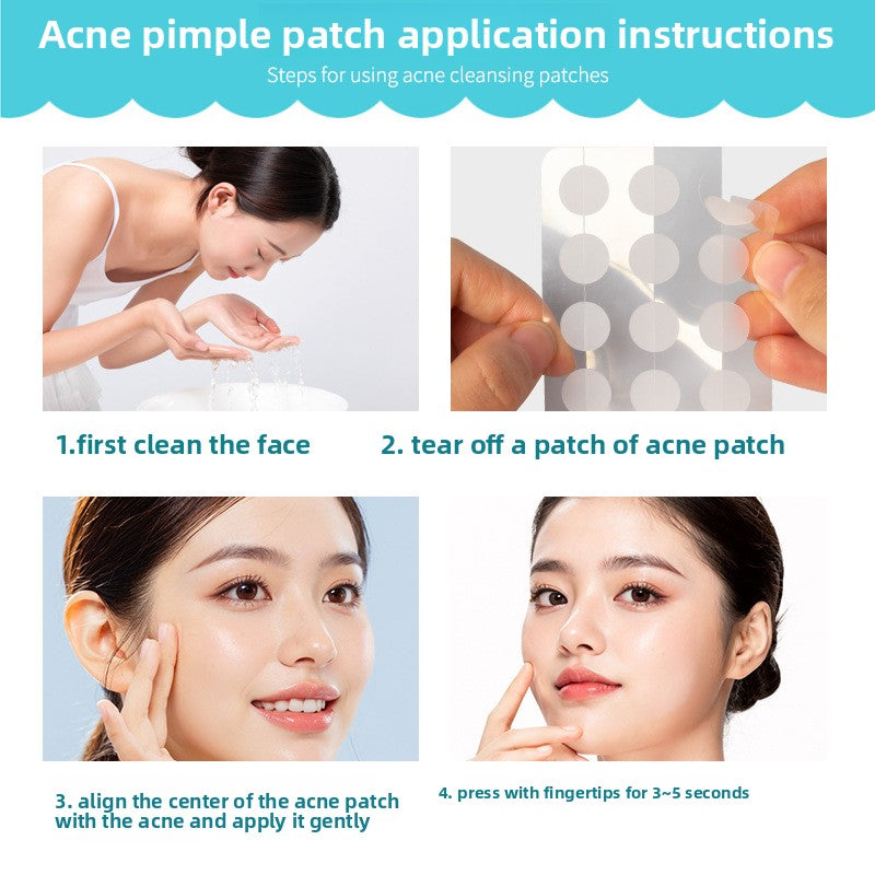 Glitter Star Acne Patches Pus Absorption