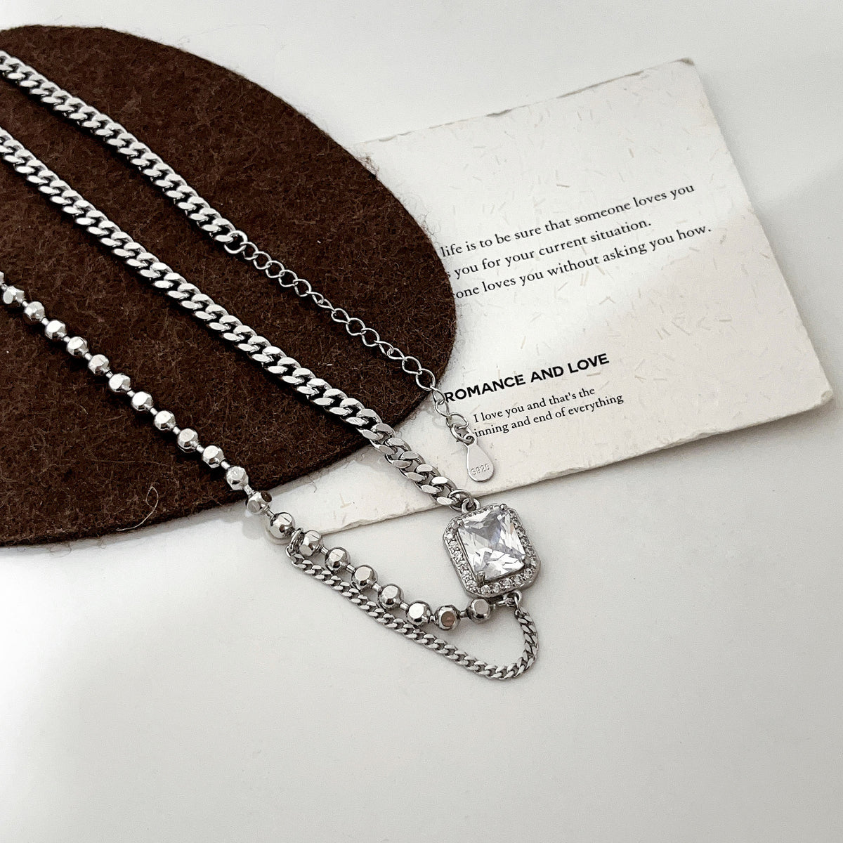 925 Sterling Silver Cuban Link Necklace