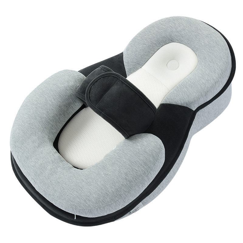 Sloping pad baby recliner to prevent spitting up milk
