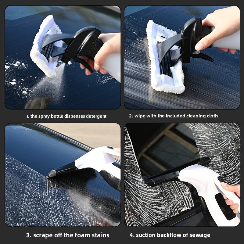 Household Electric Window Cleaner with Strong Suction