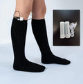 USB Charging Heating Socks Winter Thermal Electric Socks