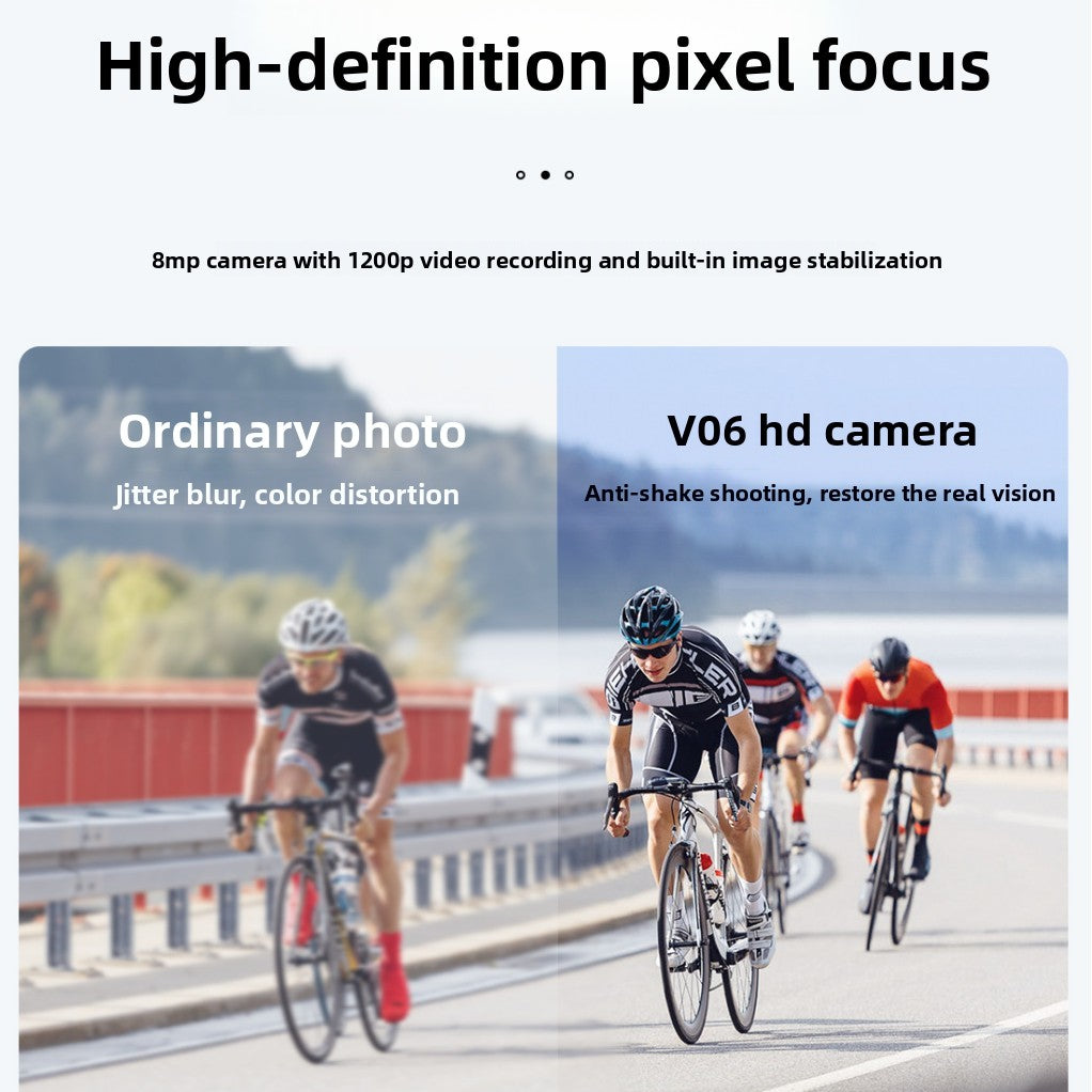 AI Photography Smart Glasses with Interchangeable Lenses