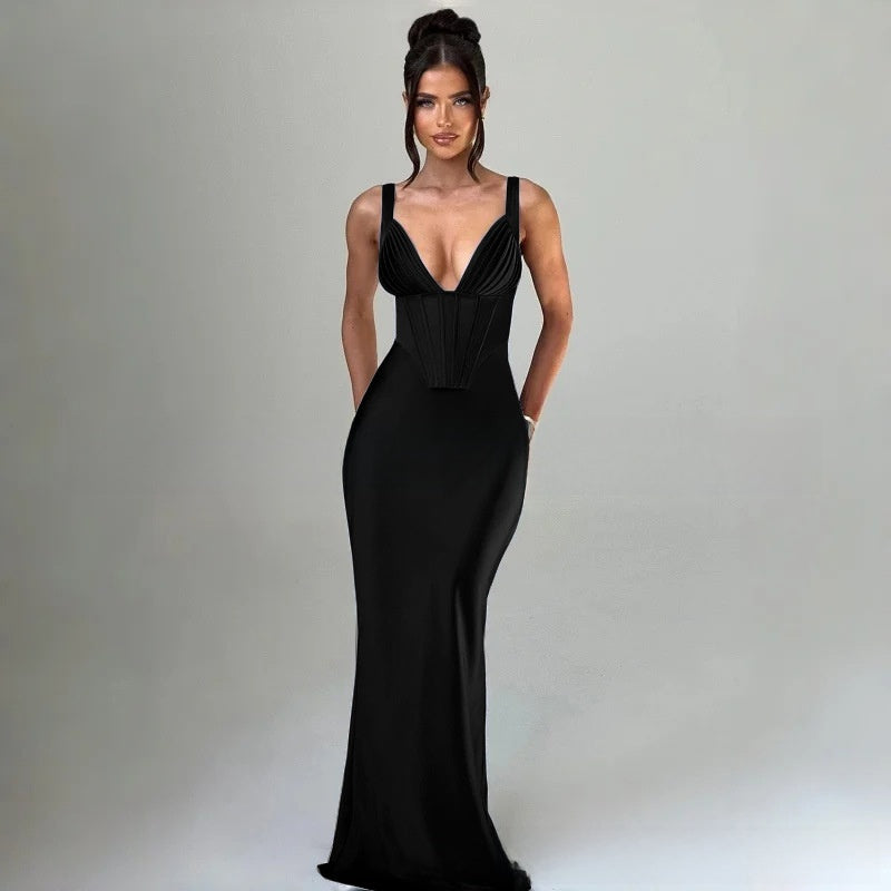 Elegant mermaid-style dress