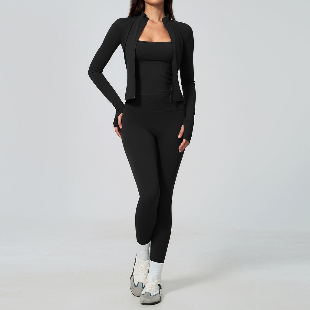 Breathable and slimming yoga wear set
