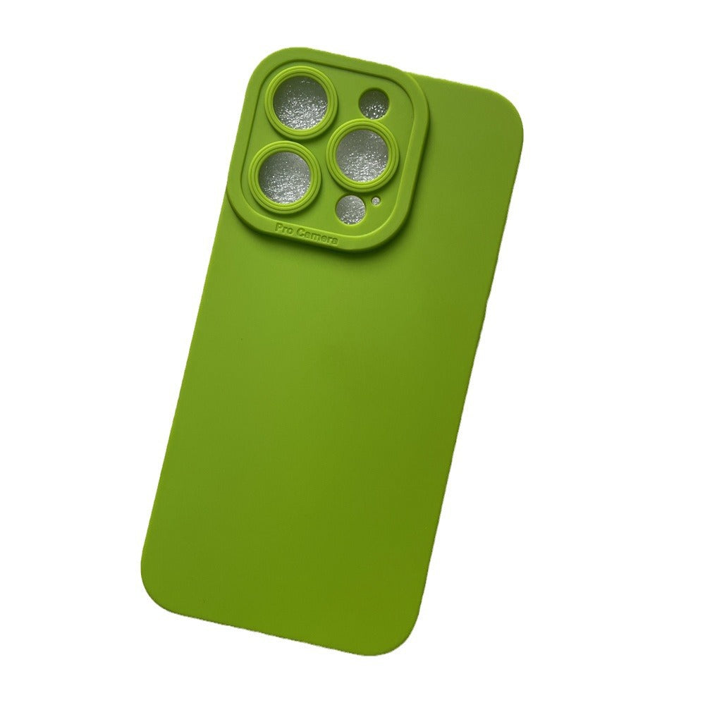 Frosted Silicone Phone Case for iPhone with Angel Eye Design