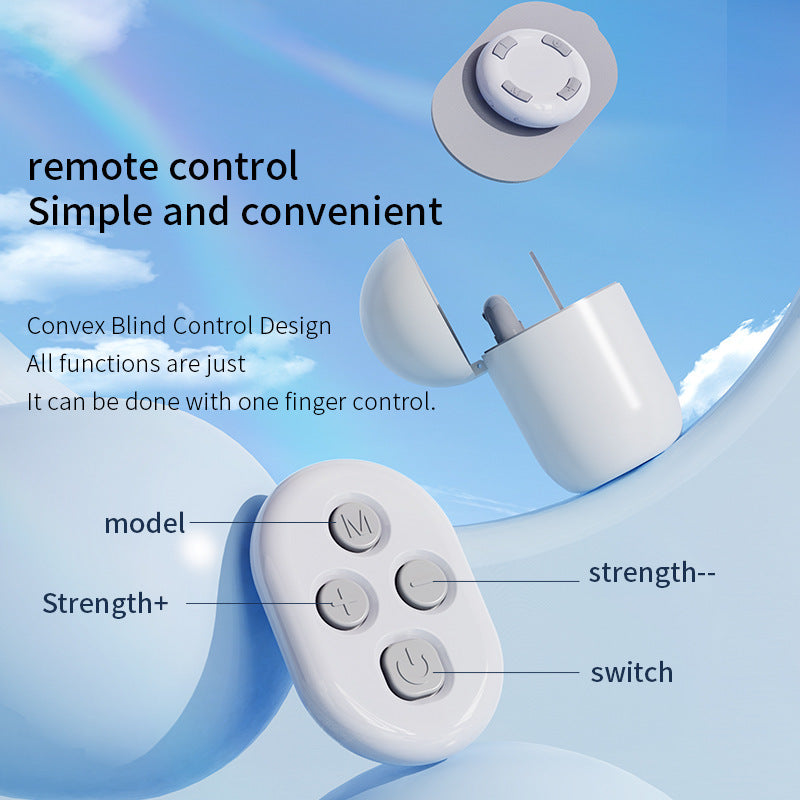 Portable Remote Control Massager with Charging Case