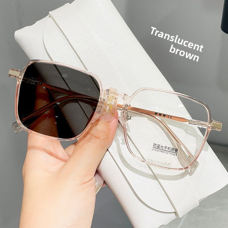 Photosensitive Color Changing Blue Light Glasses