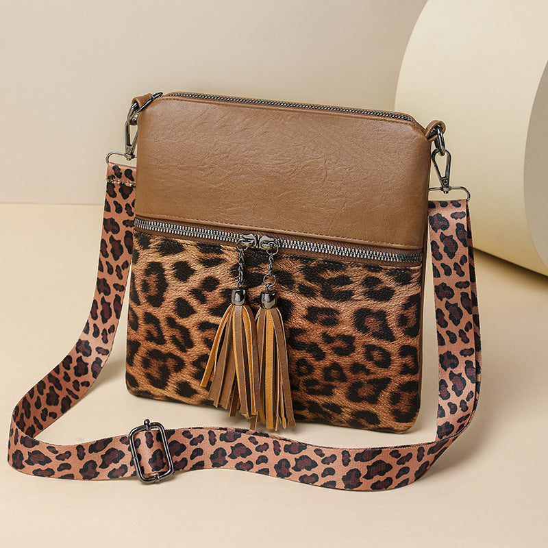 Fashion Leopard Print Shoulder Bag