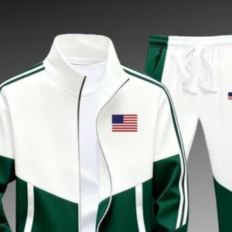 Zippered pants for casual wear, men's style