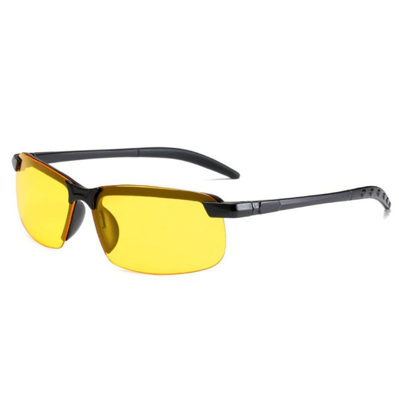 Polarized Photochromic Half Frame Sunglasses