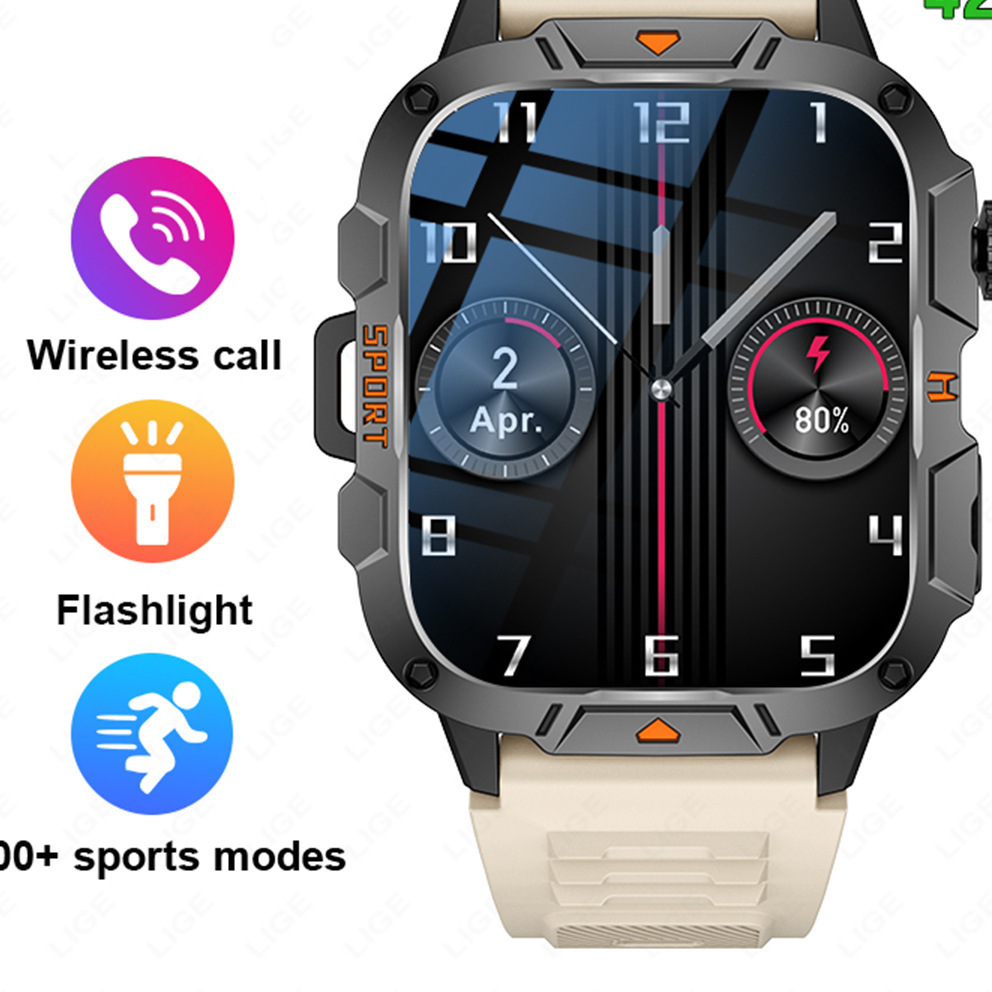 Multifunctional Health Smart Watch with Bluetooth Call