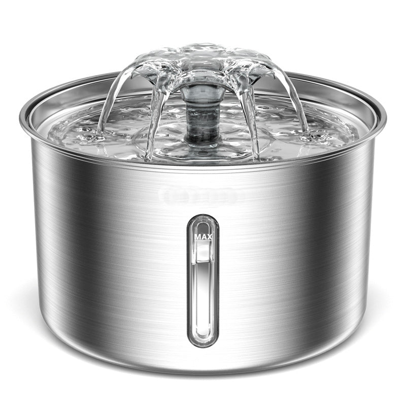 Stainless Steel Automatic Pet Water Fountain