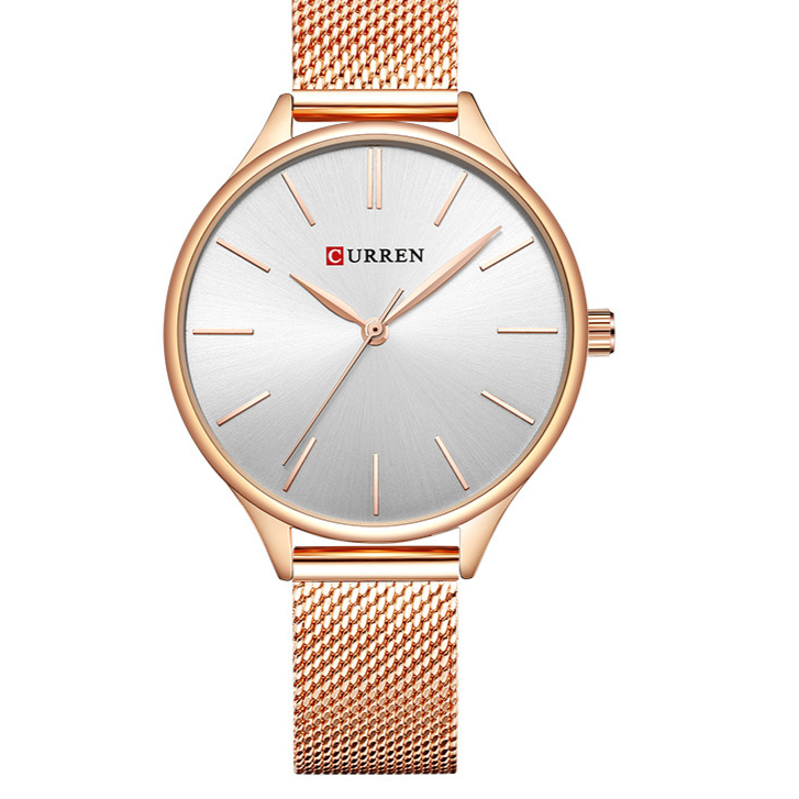 Women's Mesh Band Quartz Watch
