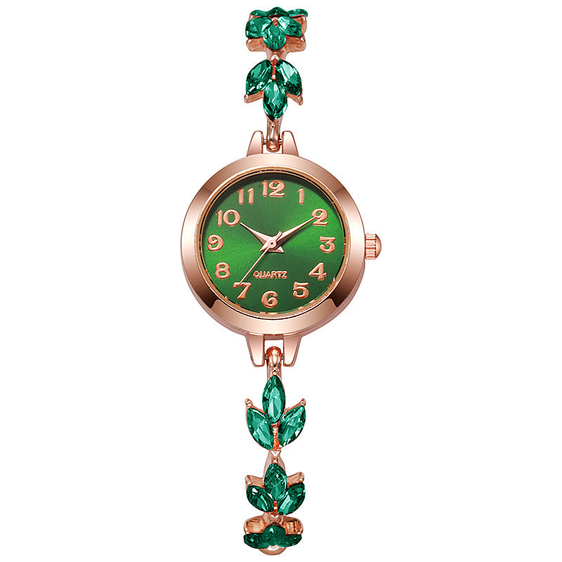 Elegant Clover Bracelet Women's Watch