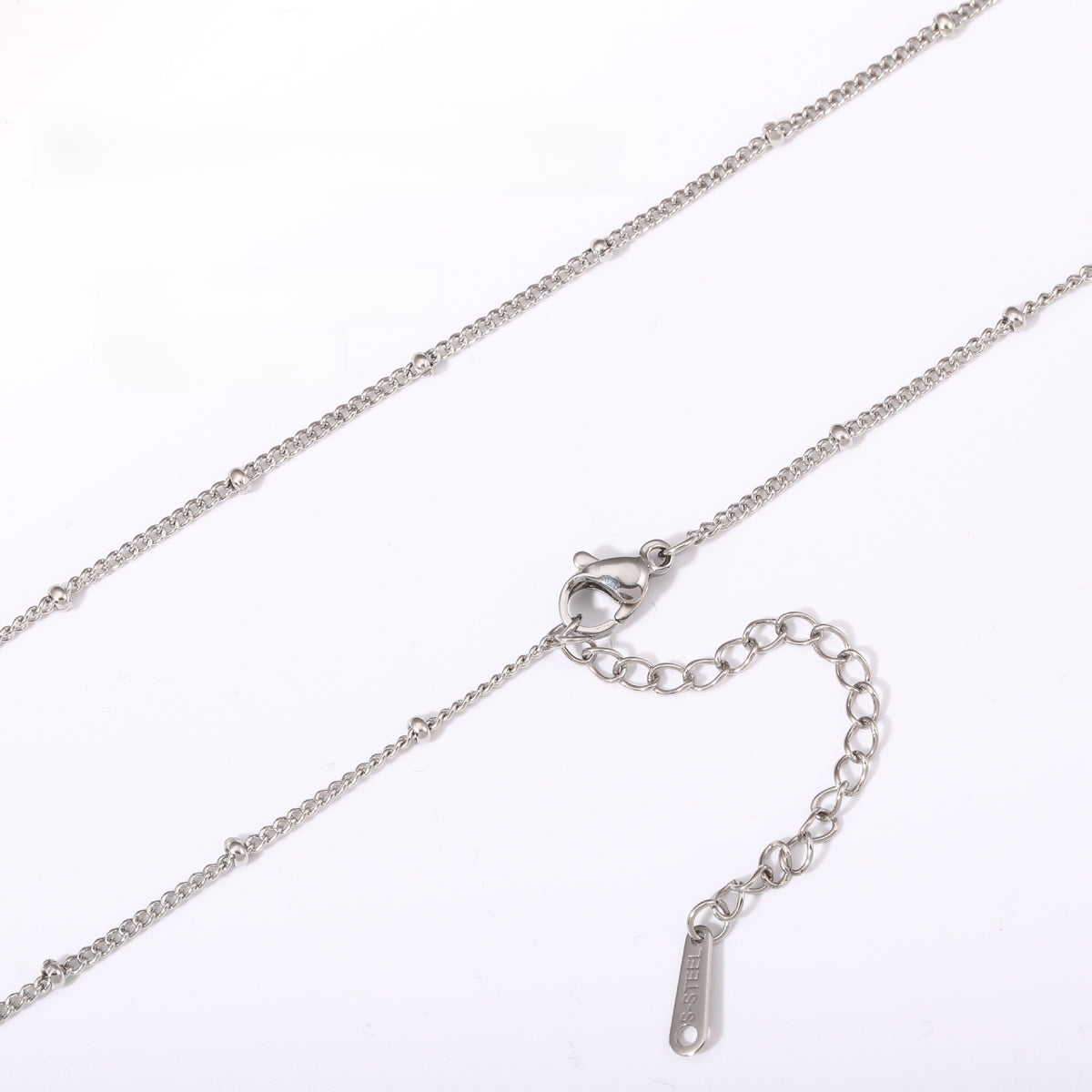 Versatile Braided Chain and Blade Necklace