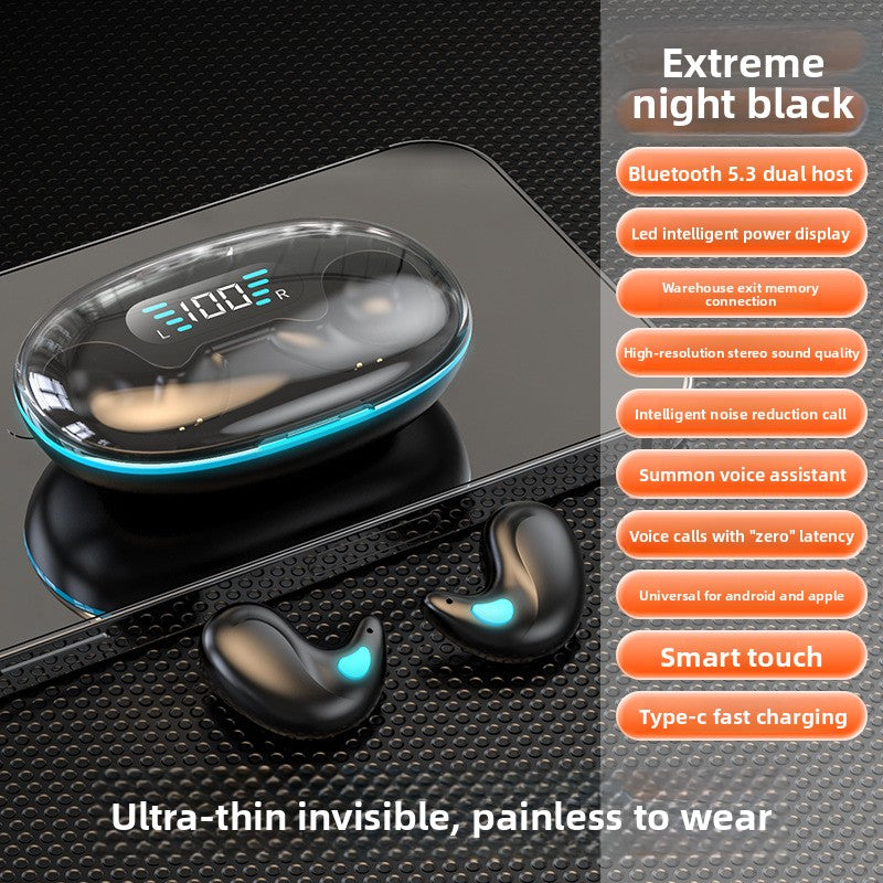 Wireless Bluetooth Earphones with Digital Display