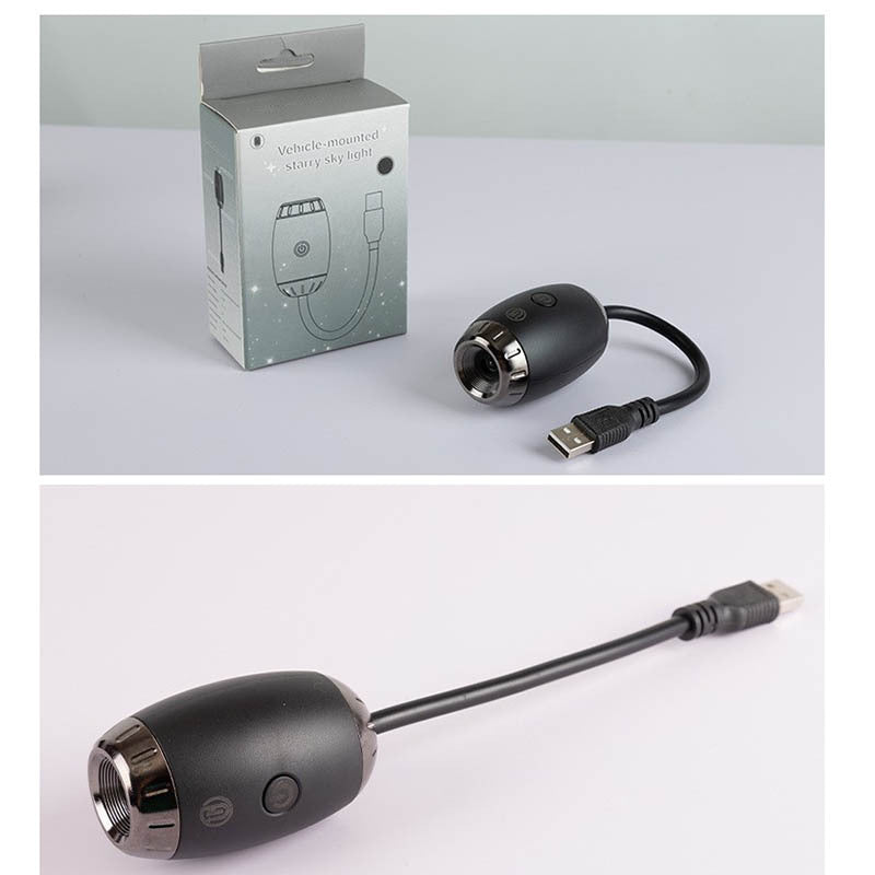 USB Car Starry Projection Light
