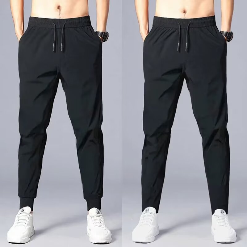 Men's spring-autumn stretch, loose and durable work pants
