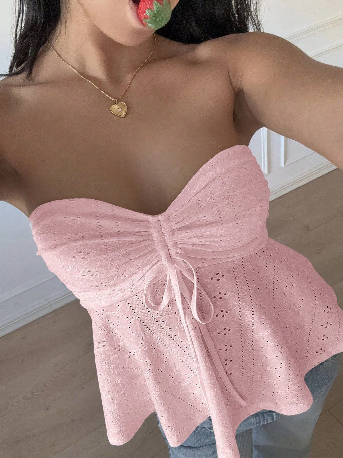 Womens Slim Fit Sleeveless Tube Top