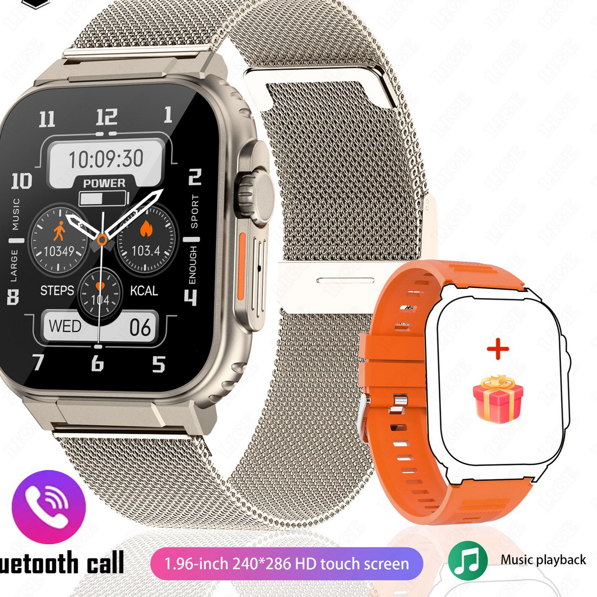 Multi-function Smart Watch with Health Monitoring