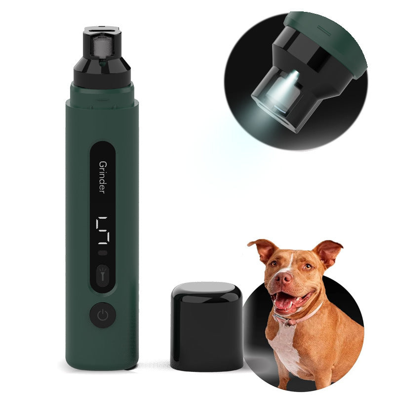 Electric Pet Nail Grinder with Dust Collection