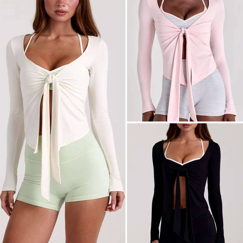 Sports sun-protective cover-up